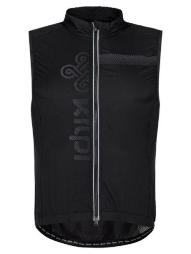 Men's cycling vest Kilpi FLOW-M black