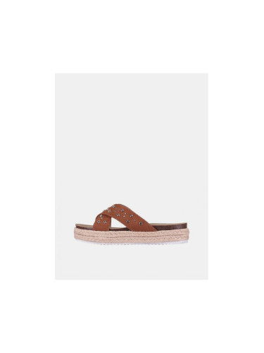 Brown Women's Slippers Haily ́s Riva - Women