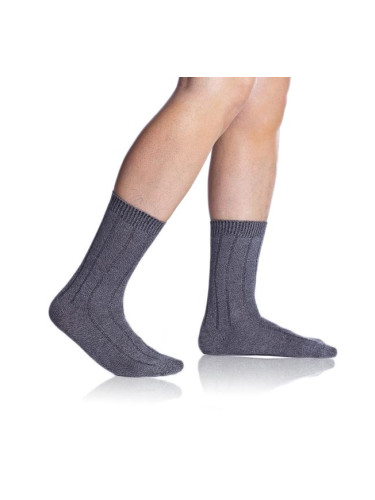 Bellinda 
BAMBOO CASUAL SOCKS - Winter bamboo socks - grey highlights