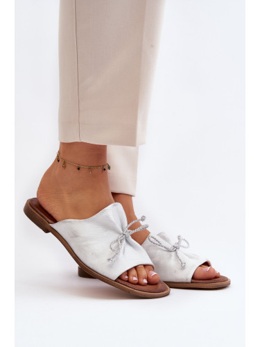 Кожени дамски сандали Zazoo