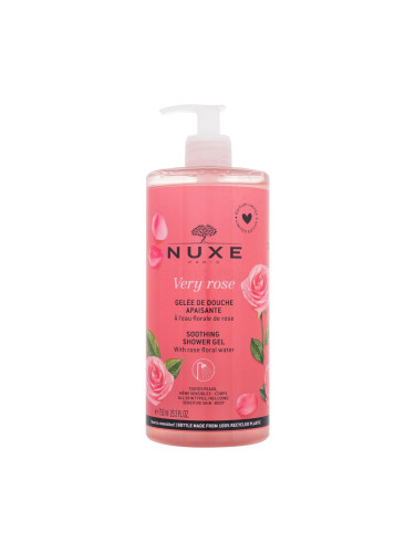 NUXE Very Rose Soothing Shower Gel Душ гел за жени 750 ml