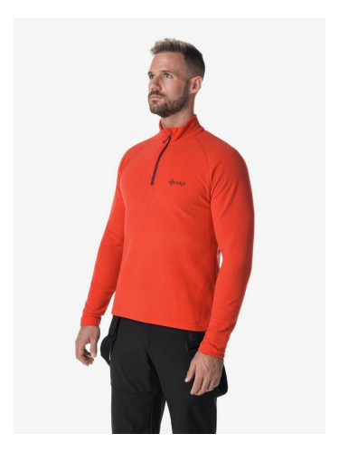 Men's red fleece sweatshirt Kilpi Almeri-M