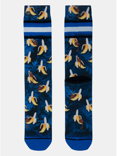 Men's Dark Blue Socks XPOOOS