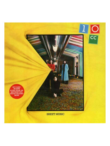 10CC - Sheet Music (Yellow Vinyl) (LP)