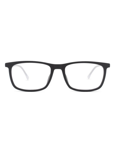 Hugo Boss 1150/CS FRE IR 55 (kлип-он) - диоптрични очила, правоъгълна, мъжки, сиви