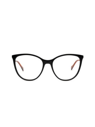 Gucci Gg1007O 005 53 - диоптрични очила, cat eye, дамски, черни