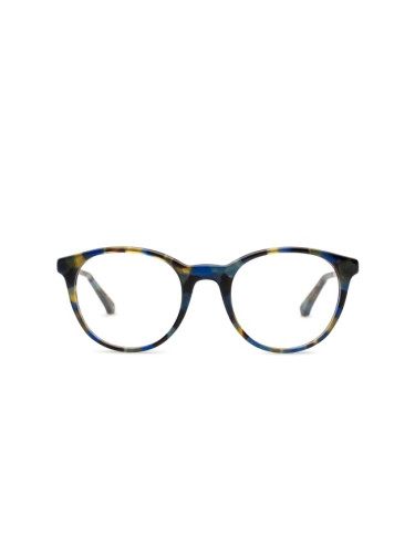 Emporio Armani 0Ea3154 5542 49 - диоптрични очила, кръгла, дамски, сини