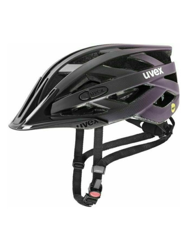 UVEX I-VO CC Mips Black/Plum 56-60 Каска за велосипед