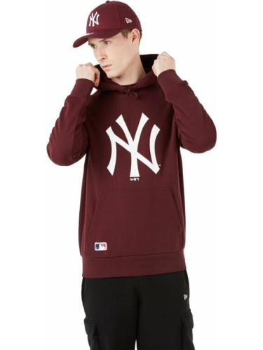 New York Yankees MLB Seasonal Team Logo Red Wine/White XL Суичъра