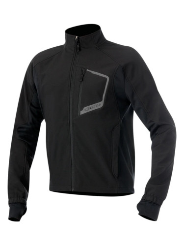 Alpinestars Tech Layer Top Black Black 2XL Текстилно яке