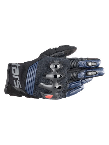 Alpinestars Halo Leather Gloves Dark Blue/Black XL Ръкавици