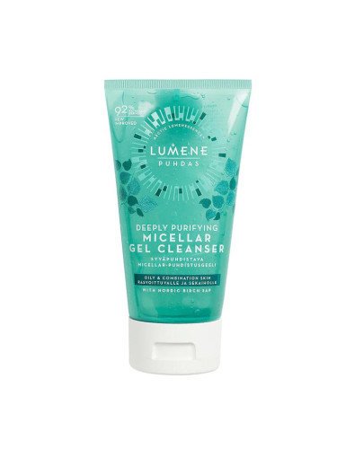 LUMENE Puhdas Deeply Purifying Micellar Gel Cleanser  Почистващ гел  150ml