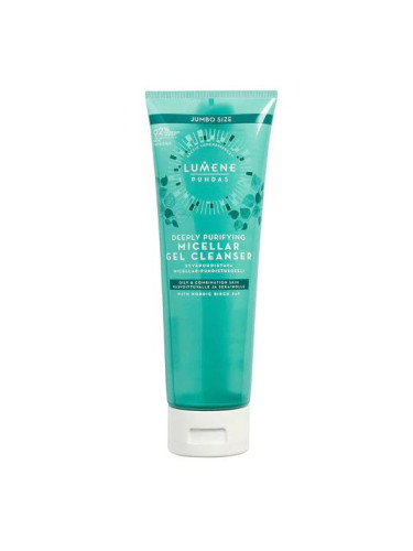 LUMENE  Puhdas Deeply Purifying Micellar Gel Cleanser  Почистващ гел  250ml