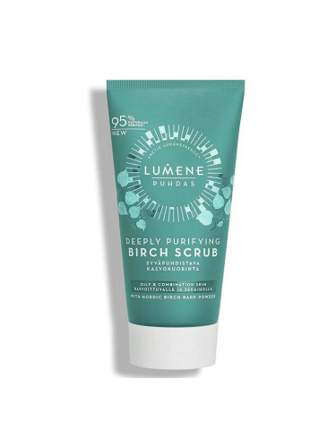 LUMENE Puhdas Deeply Purifying Birch Scrub Ексфолиант за лице  75ml