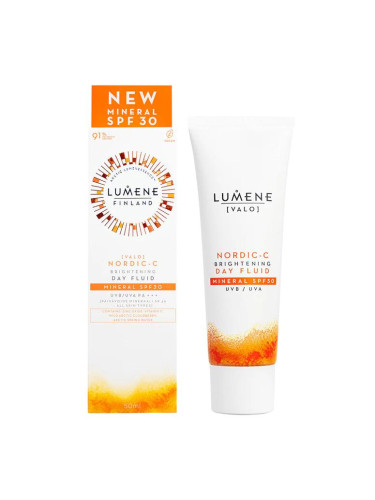 LUMENE Valo Brightening Day Fluid Mineral Spf30  Дневен крем  50ml