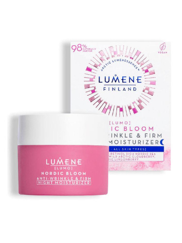 LUMENE Nordic Bloom Anti-Wrinkle & Firm Night Moisturizer Нощен крем  50ml