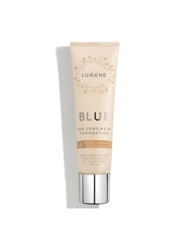 LUMENE Vegan BLUR 16h SPF15  Фон дьо тен флуид  30ml