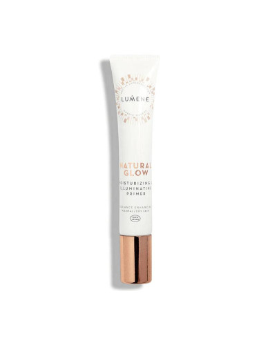 LUMENE Vegan Natural Glow Moisturizing & Illuminating Primer База за лице  20ml