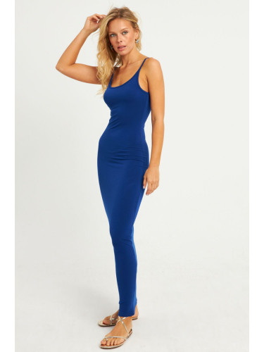 Cool & Sexy Women's Saks Adjustable Strap Maxi Dress