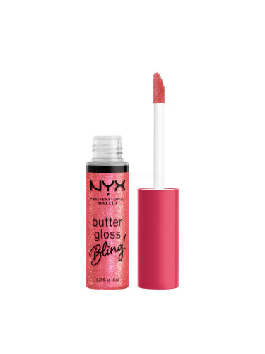 NYX Professional Makeup Butter Gloss Bling Блясък за устни за жени 8 ml Нюанс 05 She Got Money