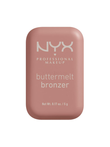 NYX Professional Makeup Buttermelt Bronzer Бронзант за жени 5 гр Нюанс 01 Butta Cup