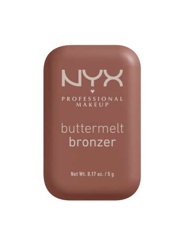 NYX Professional Makeup Buttermelt Bronzer Бронзант за жени 5 гр Нюанс 05 Butta Off