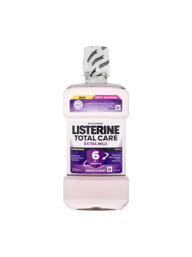 Listerine Total Care Extra Mild Taste Smooth Mint Вода за уста 500 ml