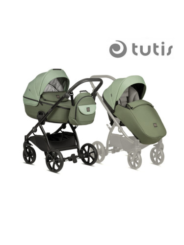 Tutis UNO 5+ бебешка количка 2в1 037 Matcha
