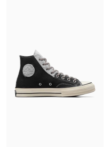 Високи кецове Converse Chuck 70 в черно A06537C