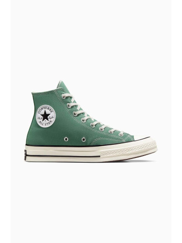 Високи кецове Converse Chuck 70 в зелено A06521C