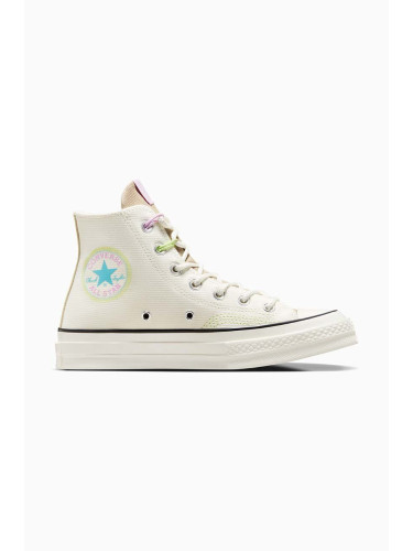 Високи кецове Converse Chuck 70 в бяло A09832C