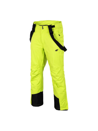 4F MEN´S SKI TROUSERS Мъжки панталони за ски, жълто, размер