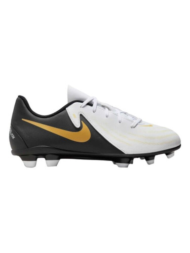 Nike JR PHANTOM GX II CLUB FG/MG Детски футболни обувки, бяло, размер 33