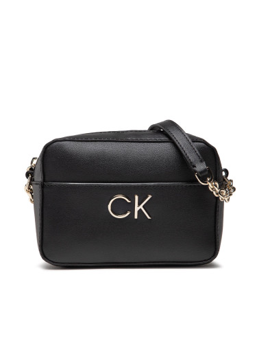 Дамска чанта Calvin Klein Re-Lock Camera Bag K60K608982 Черен