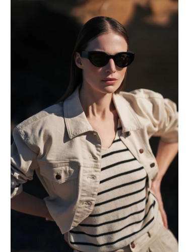 Marisse Women's Jacket L-Ku-4322 L.Beige