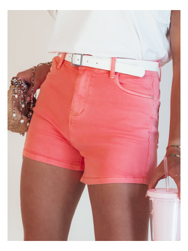 GLAMWEAR Women's Denim Shorts Pink Dstreet