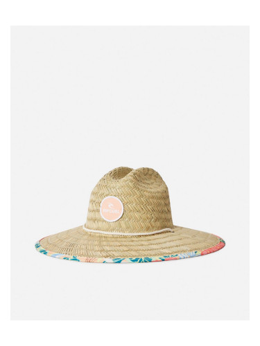 Klobouk Rip Curl MIXED STRAW SUN HAT Light Orange