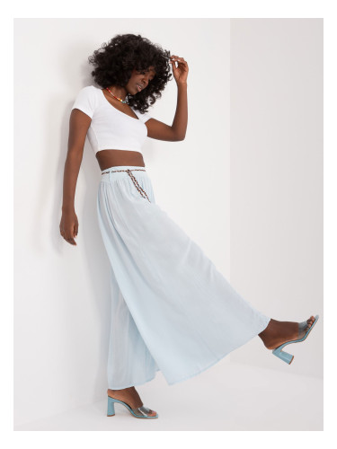 Light blue summer palazzo pants OH BELLA