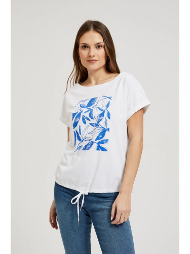 Marisse Women's Blouse L-Ts-4357 White