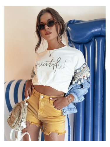 Дамски жълти шорти SUNYLOOK