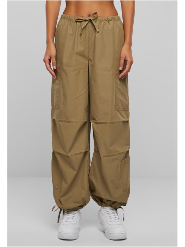 Women's Cargo Parashute Pants - Khaki