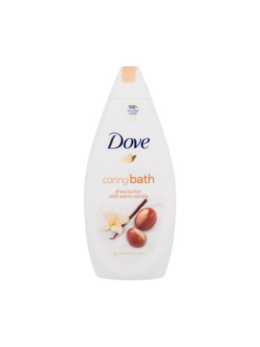 Dove Caring Bath Shea Butter With Warm Vanilla Пяна за вана за жени 450 ml