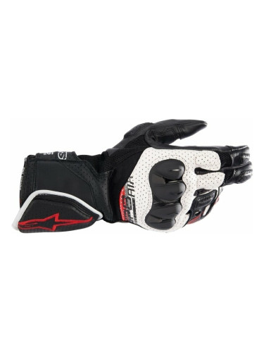 Alpinestars SP-8 V3 Air Gloves Black/White/Bright Red XL Ръкавици