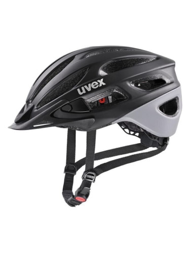 UVEX True CC Black/Grey Matt 52-55 Каска за велосипед