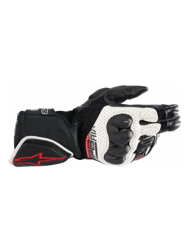 Alpinestars SP-8 V3 Air Gloves Black/White/Bright Red 2XL Ръкавици