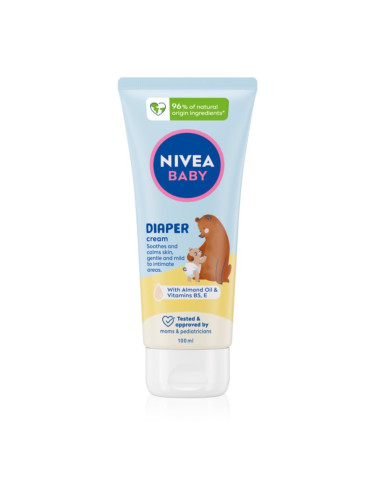 NIVEA BABY защитен крем за всекидневна грижа за дупето 100 мл.