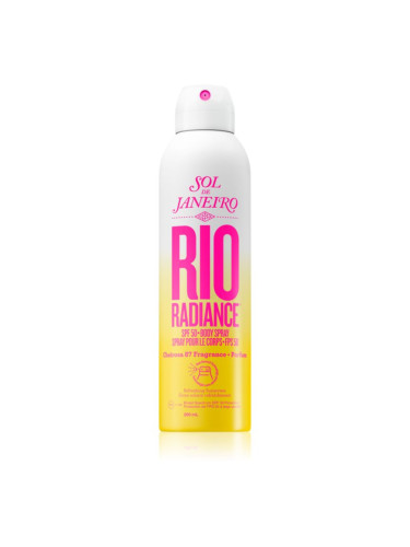 Sol de Janeiro Rio Radiance освежаващ и хидратиращ спрей за защита на кожата SPF 50 200 мл.