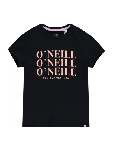 O'Neill LG ALL YEAR SS T-SHIRT Тениска за момичета, черно, размер