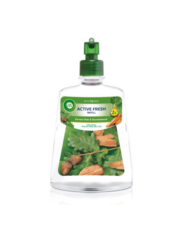 Air Wick Active Fresh Forest Oak & Sandalwood ароматизатор за въздух пълнител 228 мл.