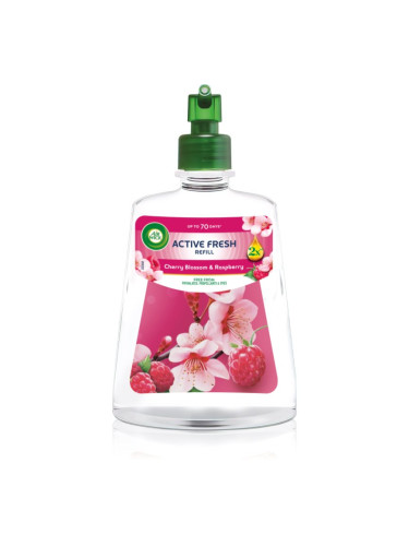 Air Wick Active Fresh Cherry Blossom & Rasberry ароматизатор за въздух пълнител 228 мл.